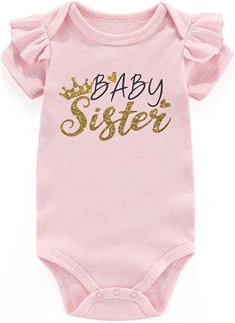 shlrzy Grandma baby announcement Newborn Baby Boy Clothes Funny Baby Bodysuits for Girls