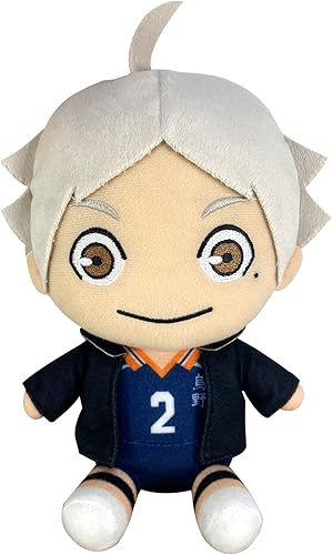 Great Eastern Entertainment Haikyu!! S3 - Koshi Sugawara Chaqueta Sentada Pose Felpa 7" H