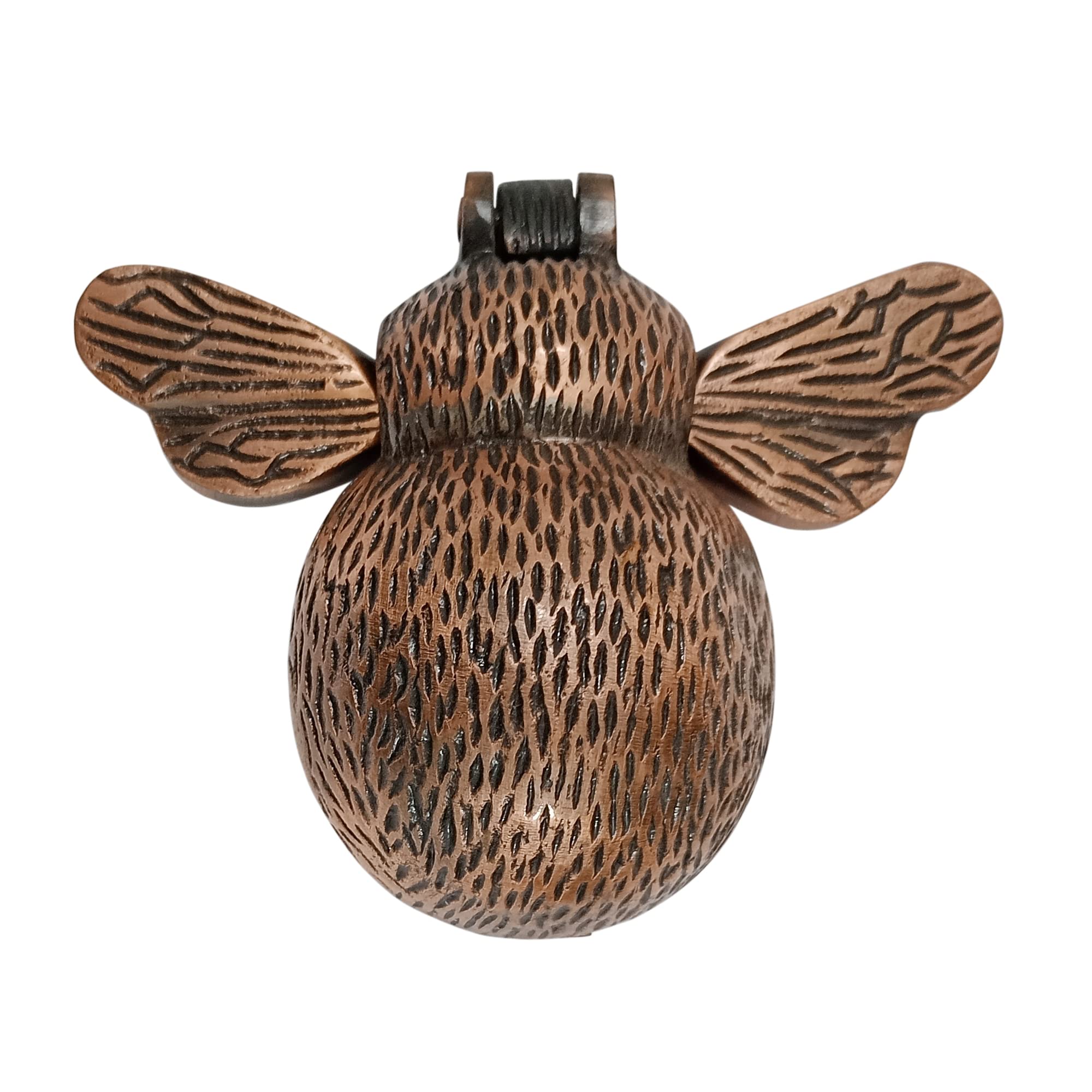 Maa Kamakhya Hardware “Bee” Iron Door Knocker (Antique Copper Finish) - Supplied as 1 Piece Per Pack