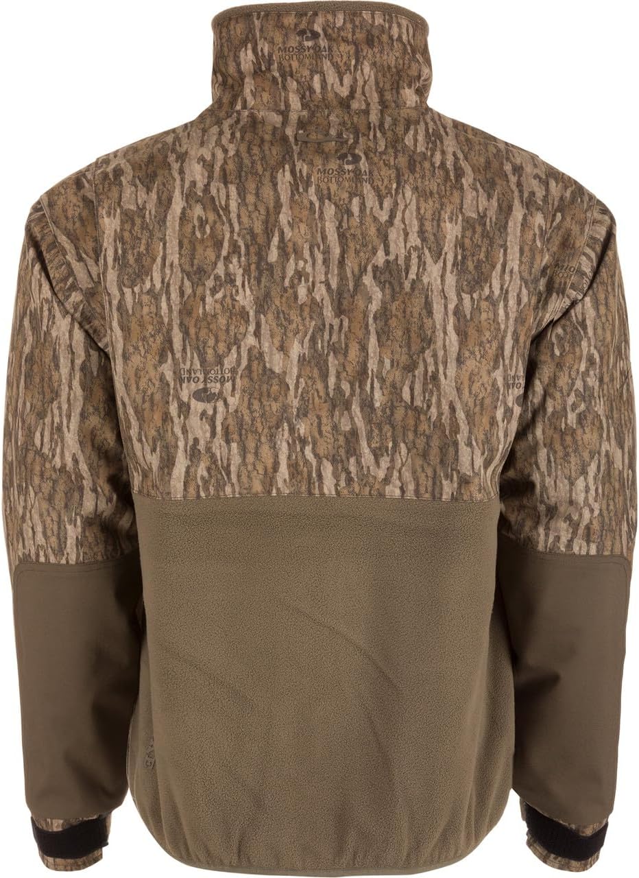 Drake Waterfowl Men's MST CommandXT Eqwader Full-Zip Waterproof Windproof Breathable Resistant Hunting Jacket w/DWR Finish