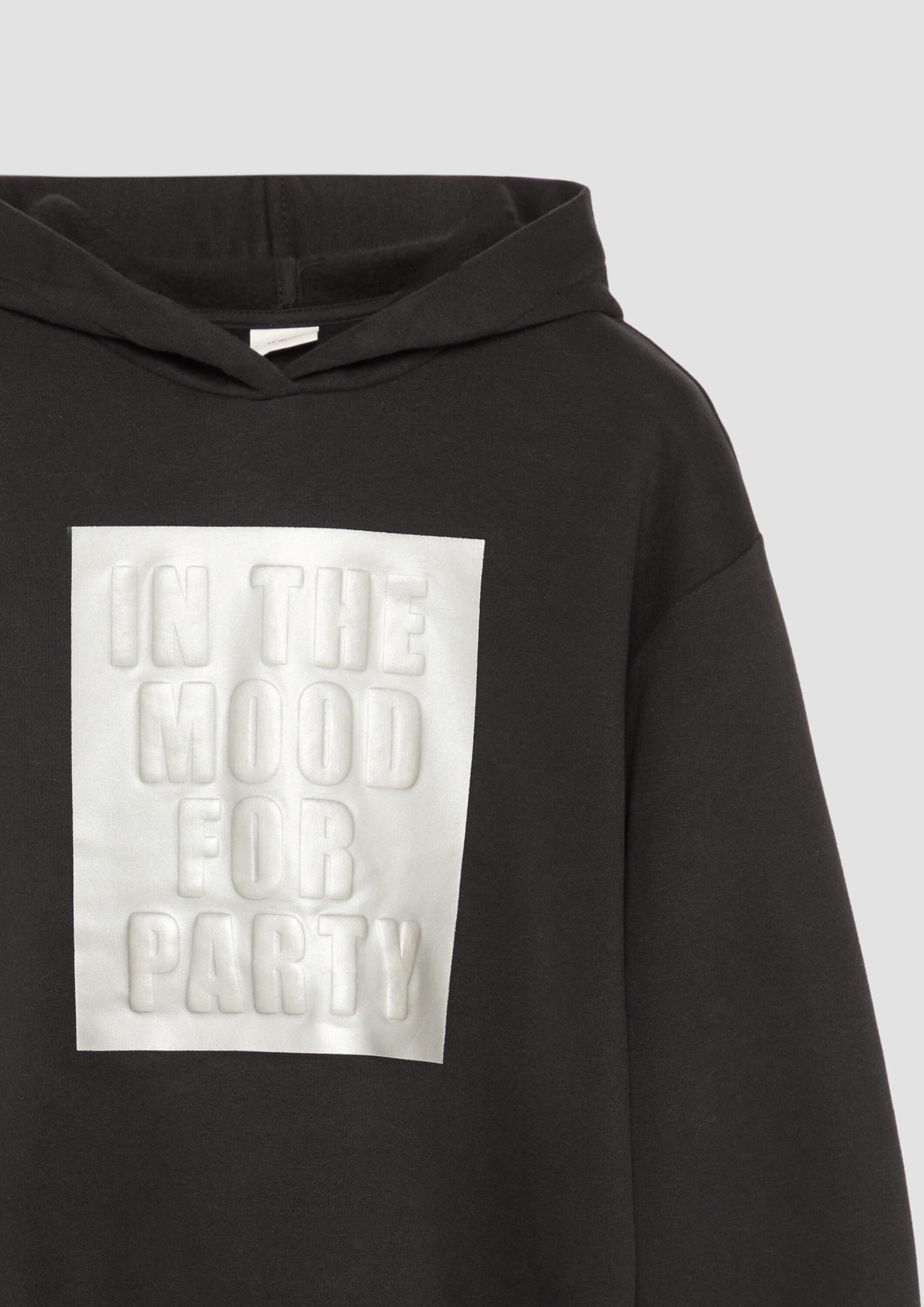 s.Oliver Mädchen Wärmender Hoodie mit Metallic-Print Hoodie mit Metallic Print (1er Pack)
