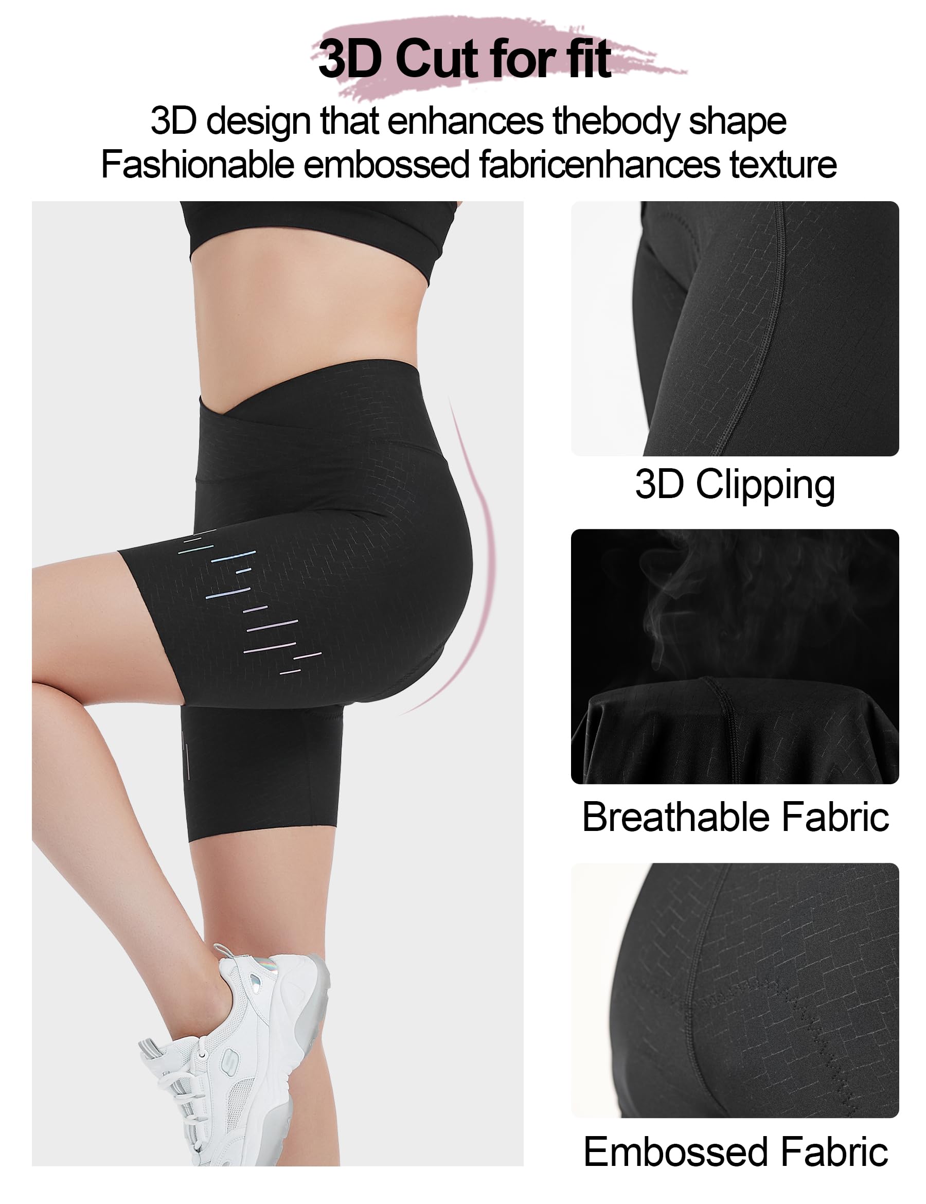 INBIKE Fahrradhose Rennradhose Radhose mit 3D Sitzpolsteru eine Tasche atmungsaktiv hochelastisch Damen