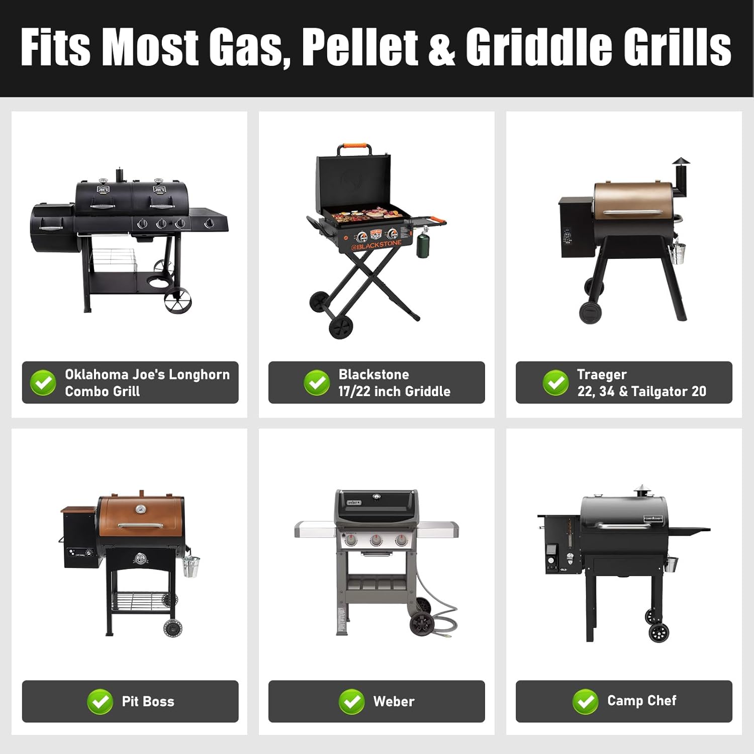 Universal Grill Rack for Gas Grill & Pellet Smoker, Adjustable Warming Rack Upper Rack with Foldable Legs, Stainless Steel Expandable 15.3–22.1 in, Fits Griddle & Smoker Grills