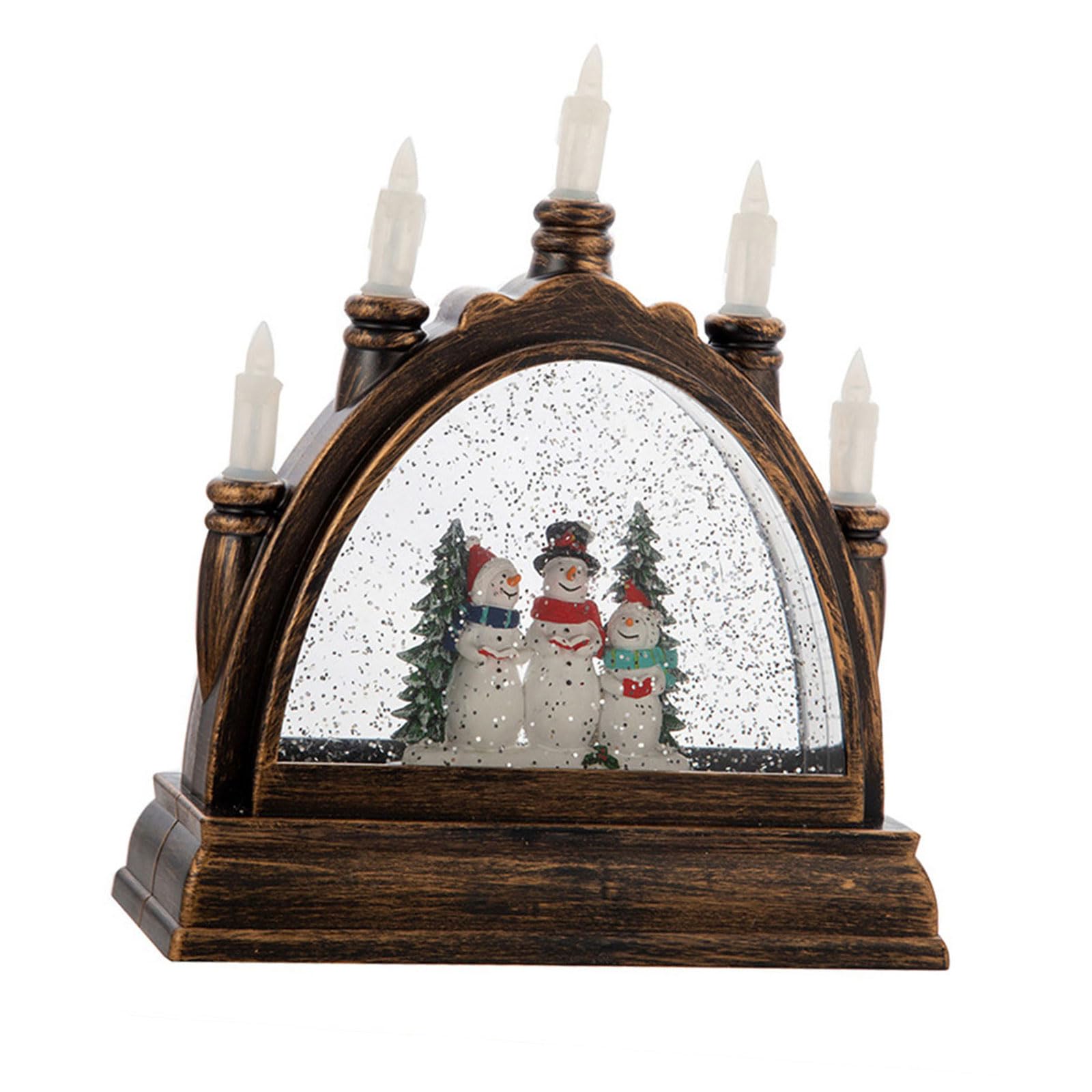 Lampe de festival en cristal de Noël et décoration intérieure lumineuse au quotidien