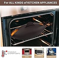 Vista 2 de Molde de Pan de Silicona, Molde de Pan de Silicona en Forma de Bol para Hornear Pan Casero