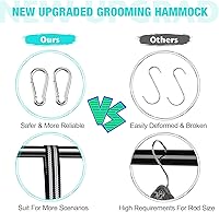 Vista 31 de Pet Dog Grooming Hammock Harness for Medium Dogs Nail Trimming, Dog Sling for Cutting Nails, Dog Hanging Holder Hanger for Clipping Nails with Nail