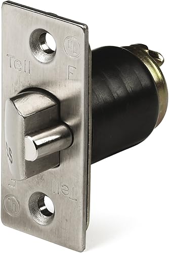 Tell Manufacturing CL100213 Commercial Guarded Cylindrical Latchbolt,2-3/4"