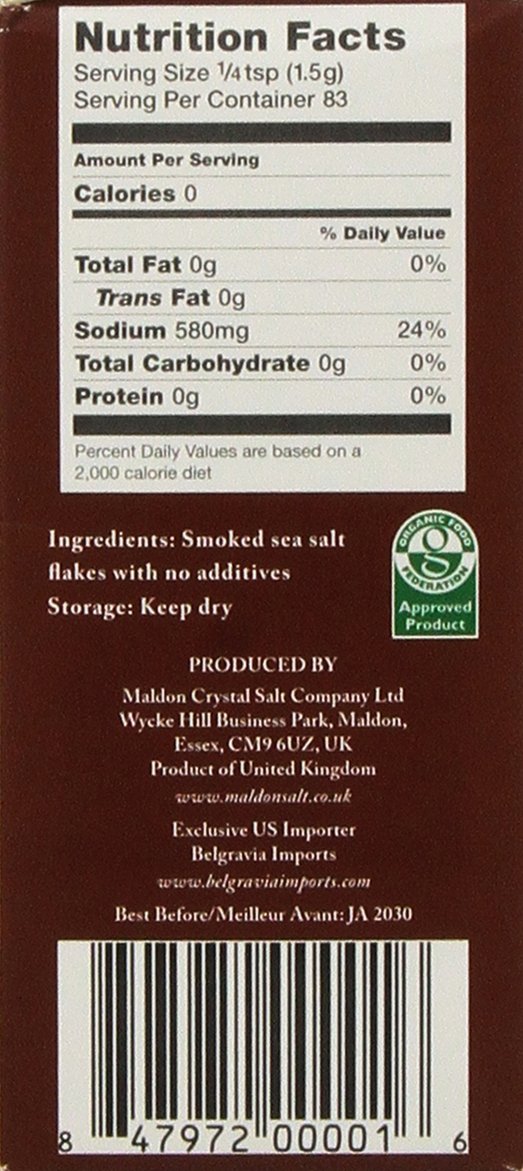 Maldon Smoked Sea Salt - 3 x 4.4 oz