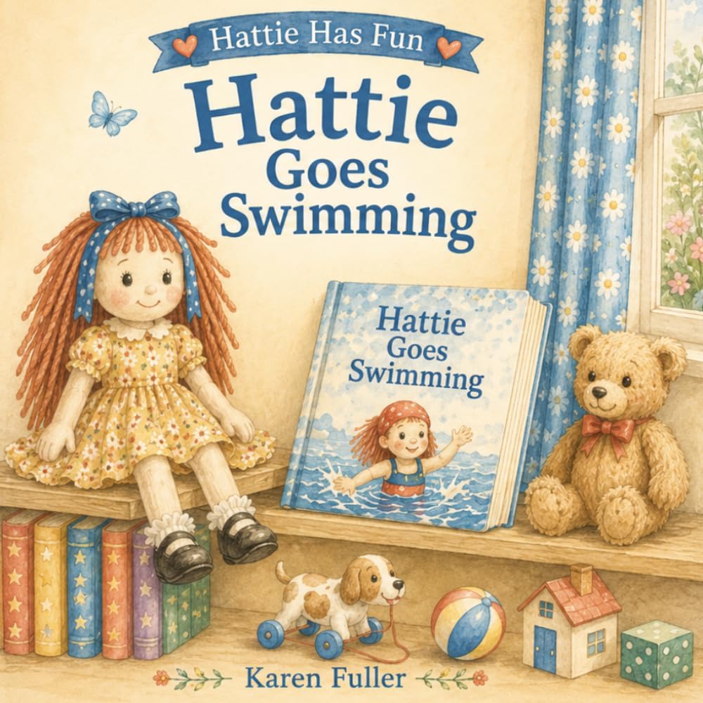 Hattie has Fun: Hattie Goes Swimming