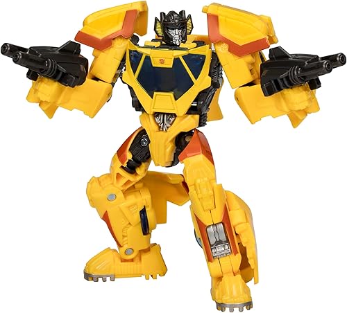 Transformers Toys Studio Series Deluxe Bumblebee 111 Concept Art Sunstreaker - Figura de acción de conversión de 4.5 pulgadas, 8+