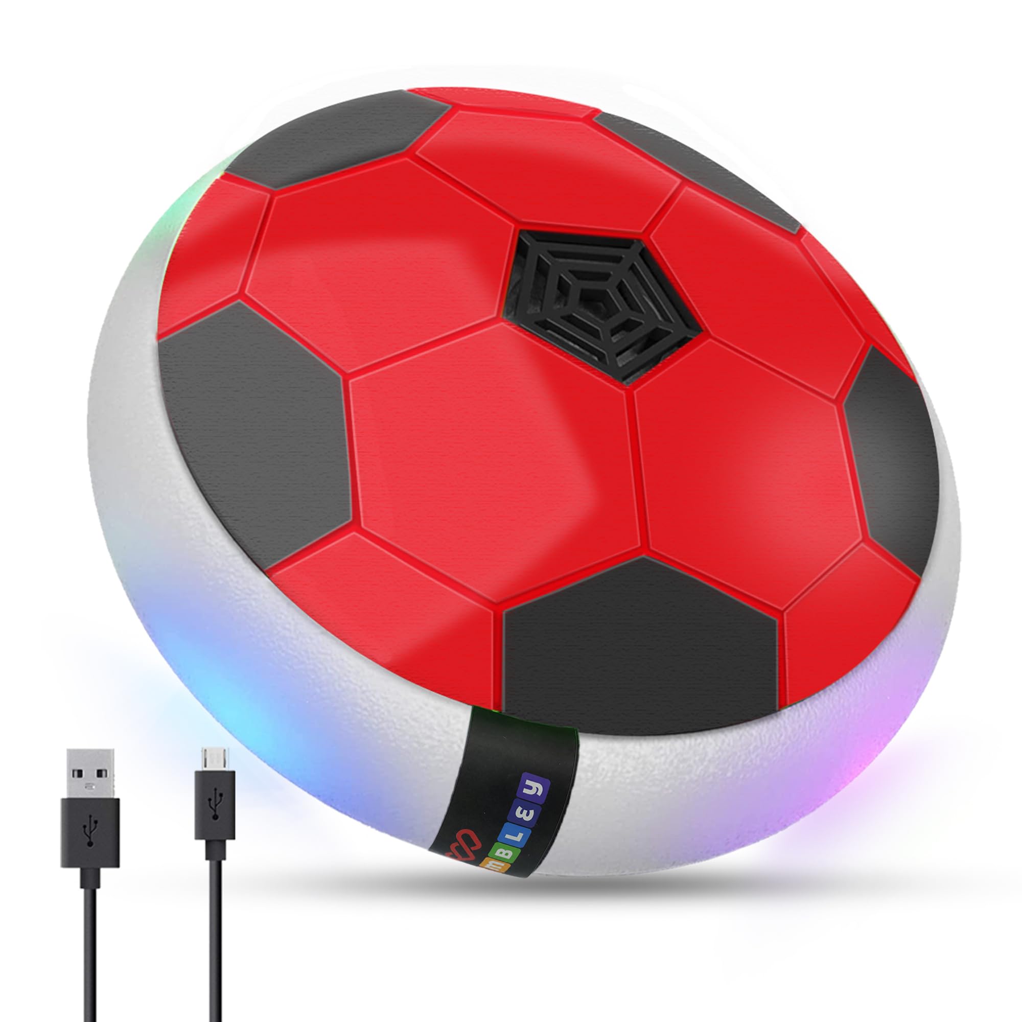 Wembley Hover Football - LED Lights & Rechargeable Fun -1 Wembley Hover Football - LED Lights & Rechargeable Fun -1