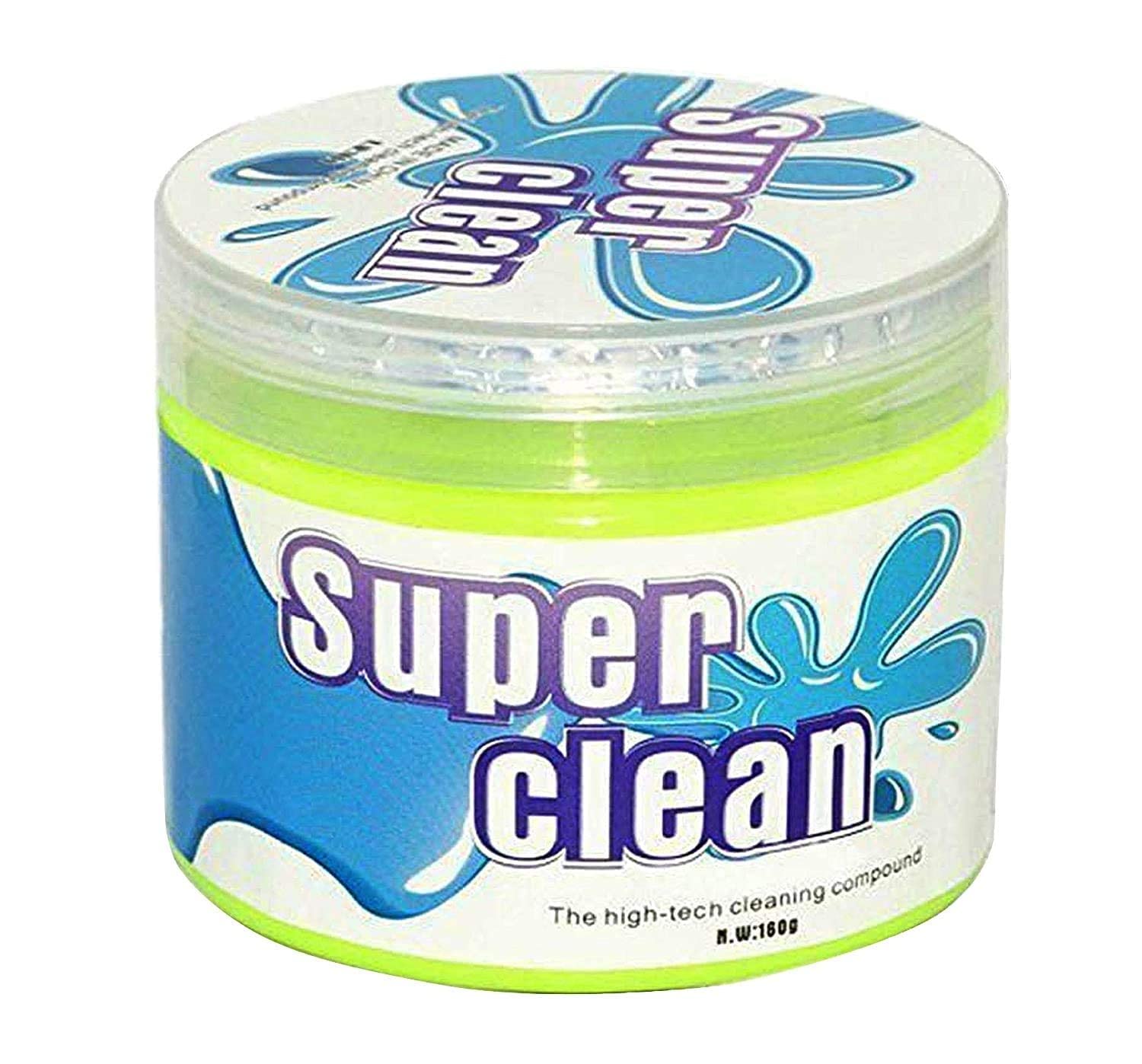 MotoCare Super Clean Magic Gel Cleaner for Car Interior Dust Cleaner for Keyboard Computer Laptop Home & Office Window Grill Electronics Cleaning Gel Pack of 1 Pcs