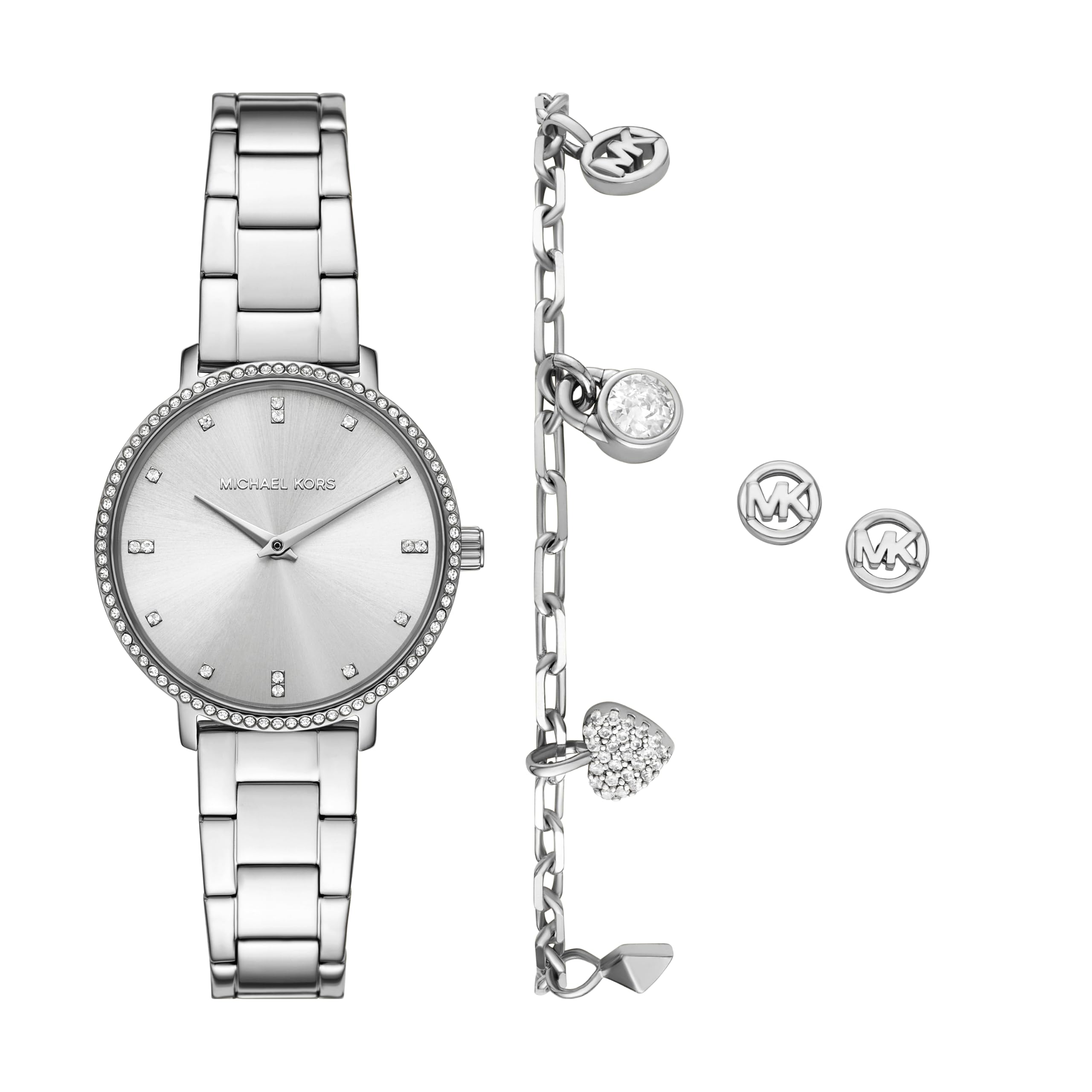 Michael Kors Pyper Women's Watch, Stainless Steel Watch for Women with Steel, Leather, or Silicone Band