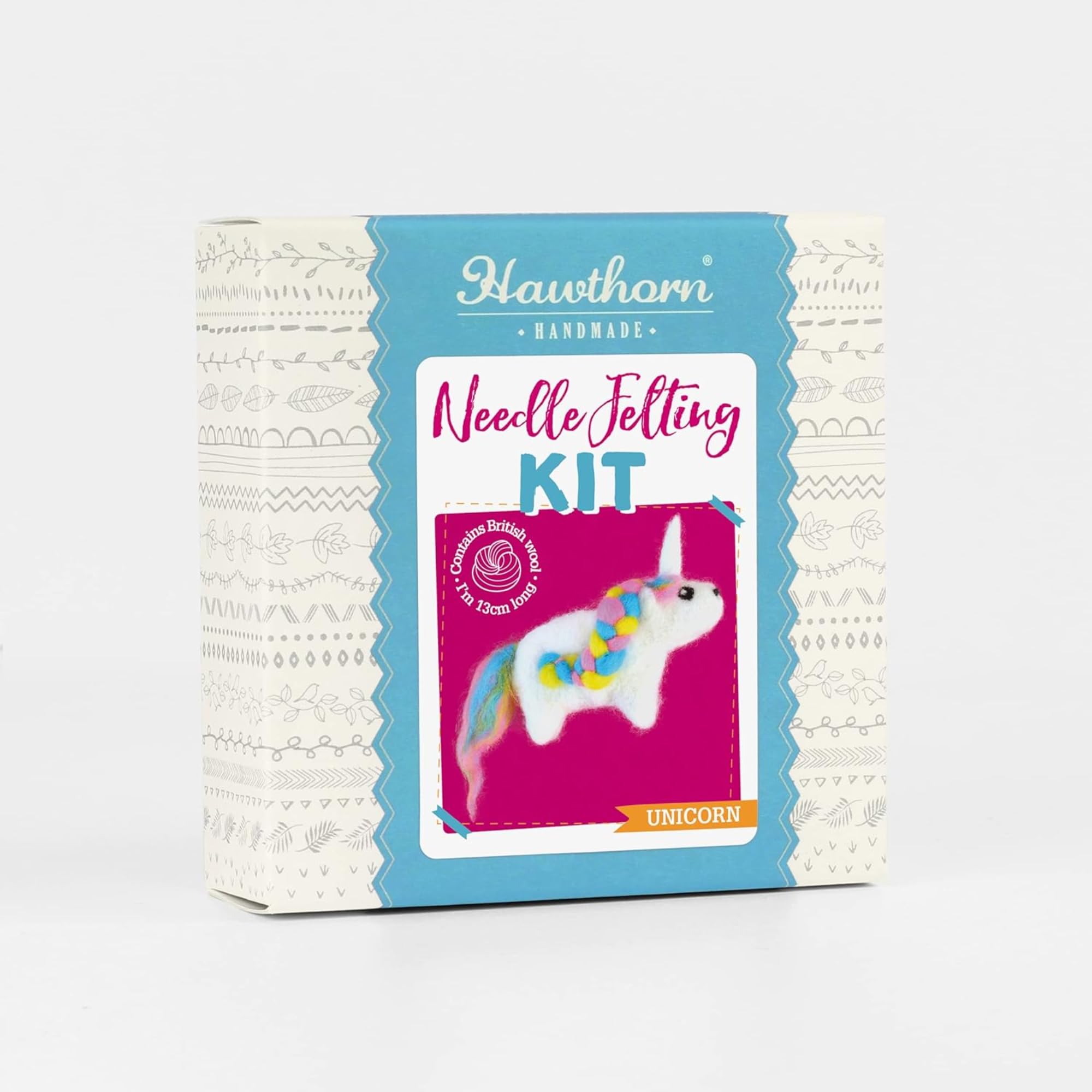 Hawthorn Handmade Kit Infeltrimento Ad Ago Per Principianti | Barbagno | Lana Britannica 100%