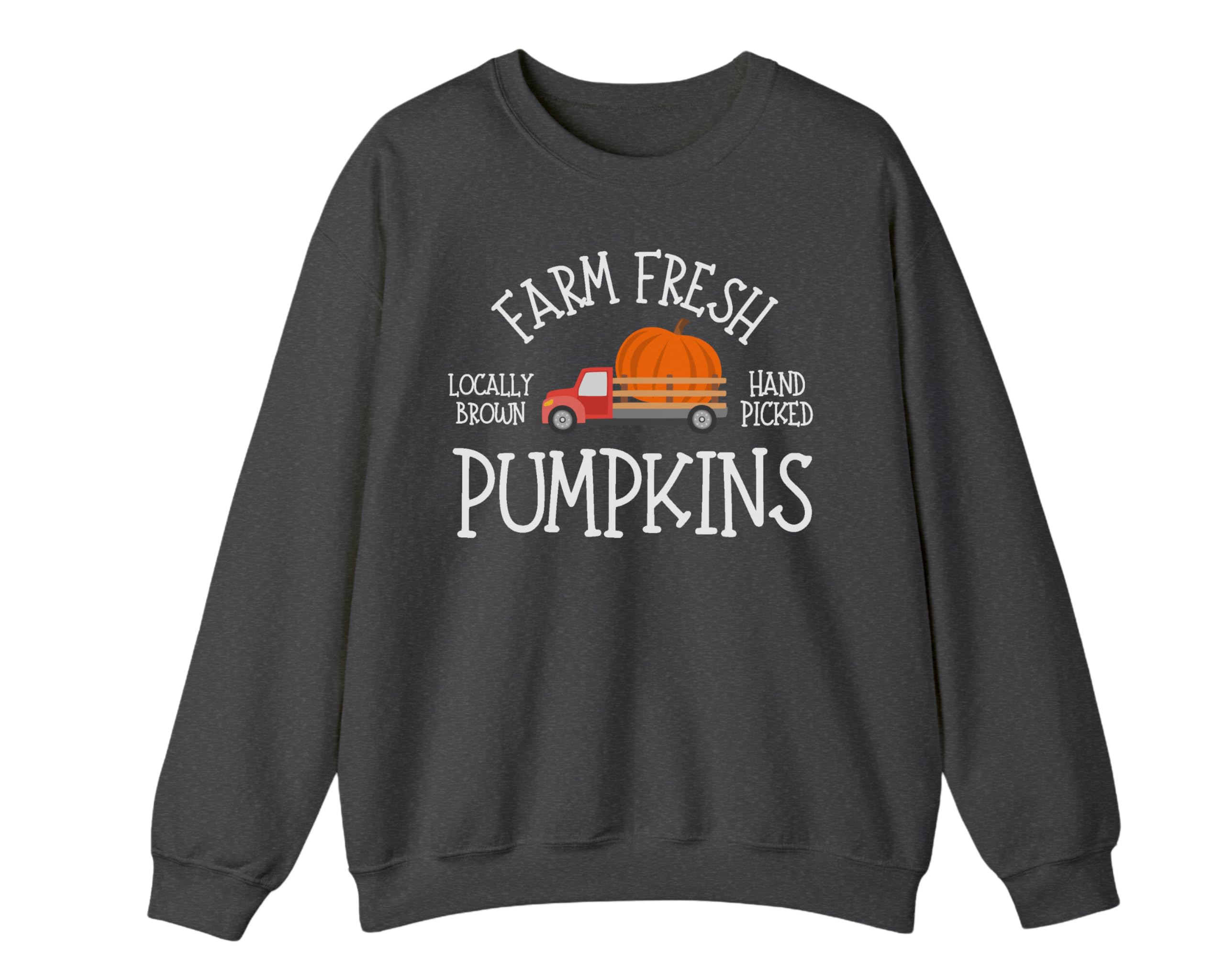 MissDaisy-Farm Fresh Pumpkins Women sweatshirt,Thanksgiving Fall Pumpkin,Pumpkin Patch,Halloween Women Sweatsweater