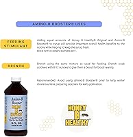 Vista 5 de Amino-B Booster 16 oz. Botella, proteína líquida vital para la salud de las abejas