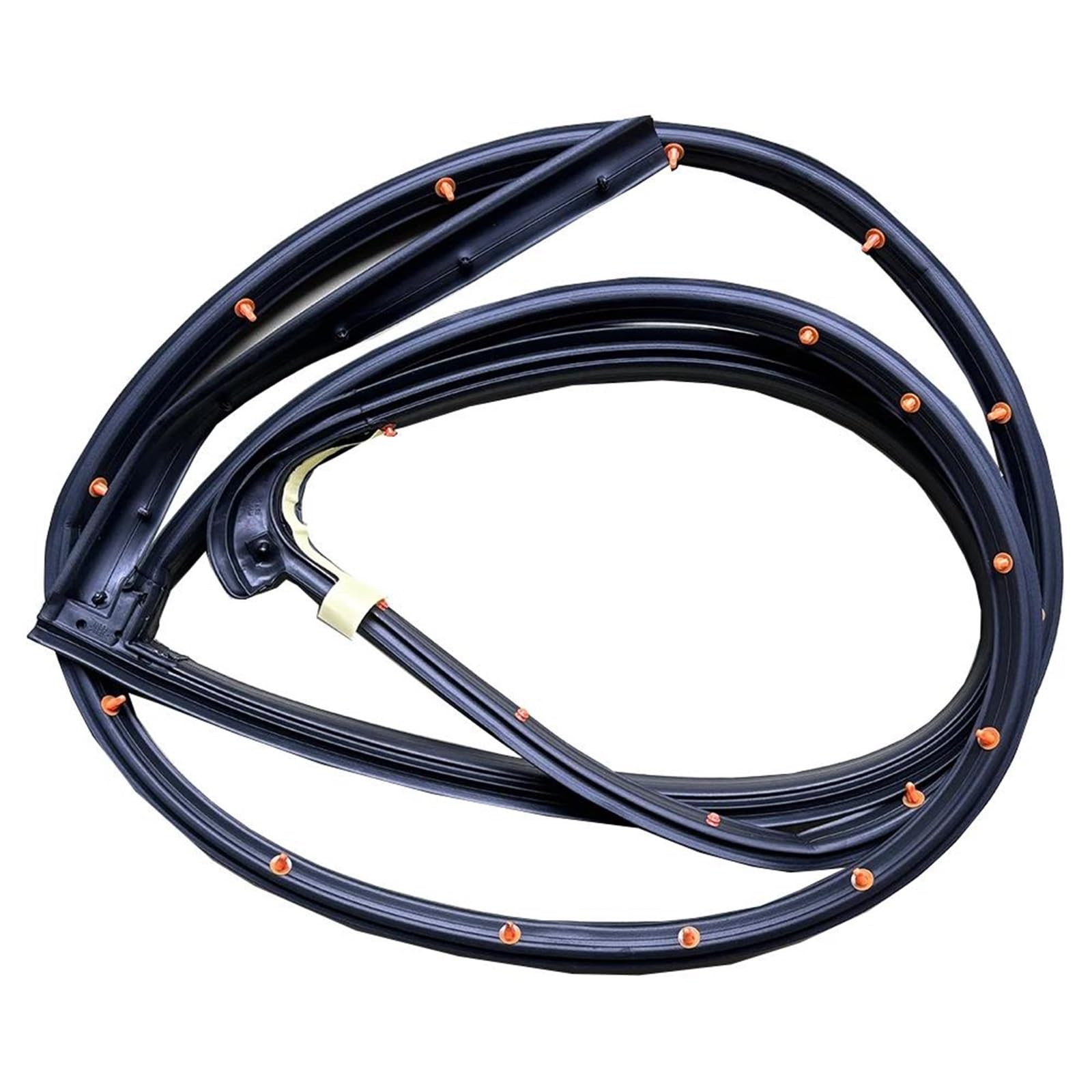 Genuine Car Body Rubber Door Sealing Strip 82130-2V000 82140-2V000 83140-2V000 for Hyundai for Veloster 2012-2017 Rubber(Rear Right)