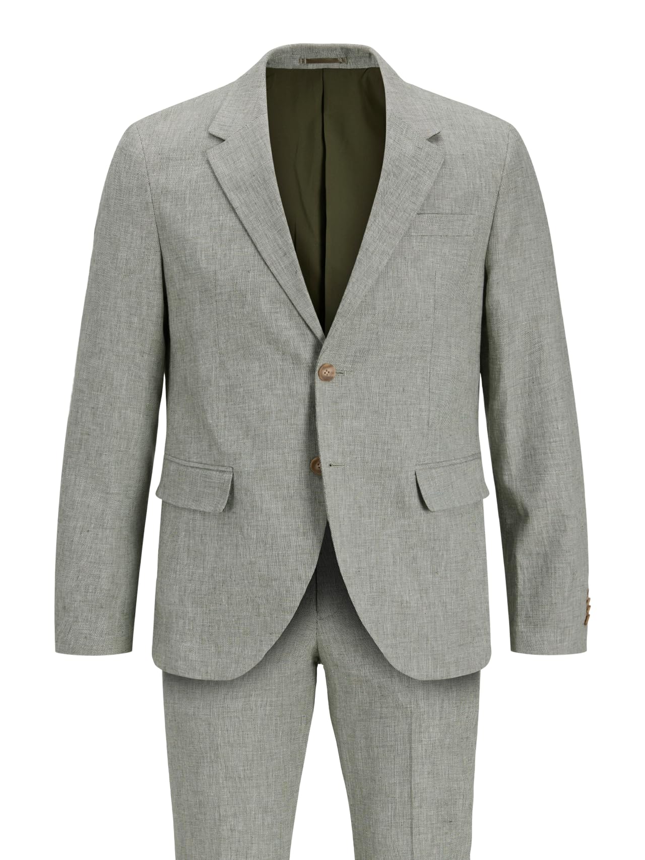 JACK & JONES Jprmartin Summer Suit Linen Blendno06 Jprmartin Blendno06 - Tuta Estiva Linen Uomo (Pacco da 1)