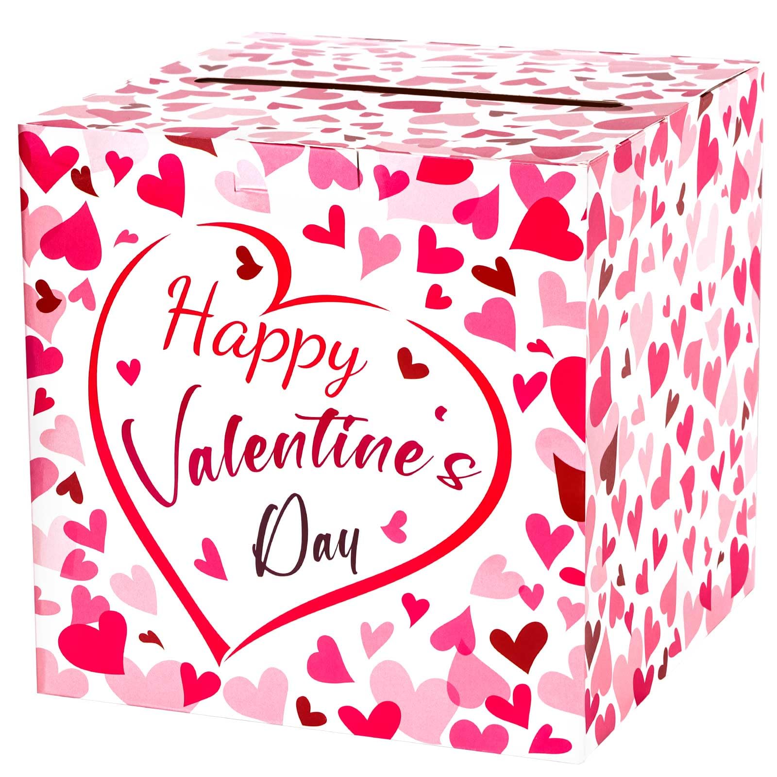 Amazon.com: Lemicin Large Card Box Valentine's Day Pink Love Boxes