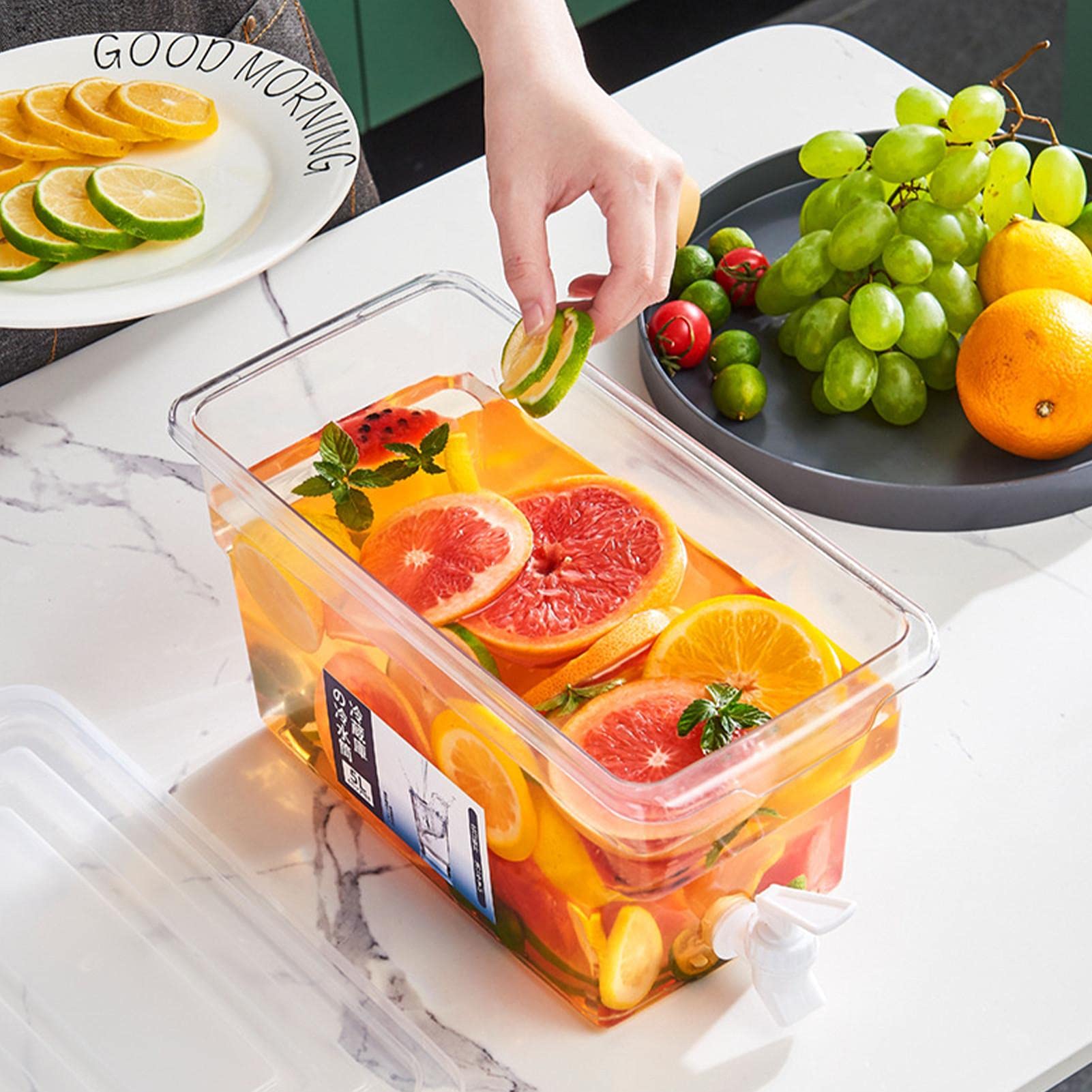 Amazon.co.jp: 冷蔵庫 ポット 5L ドリンクピッチャー 保冷 ピッチャー