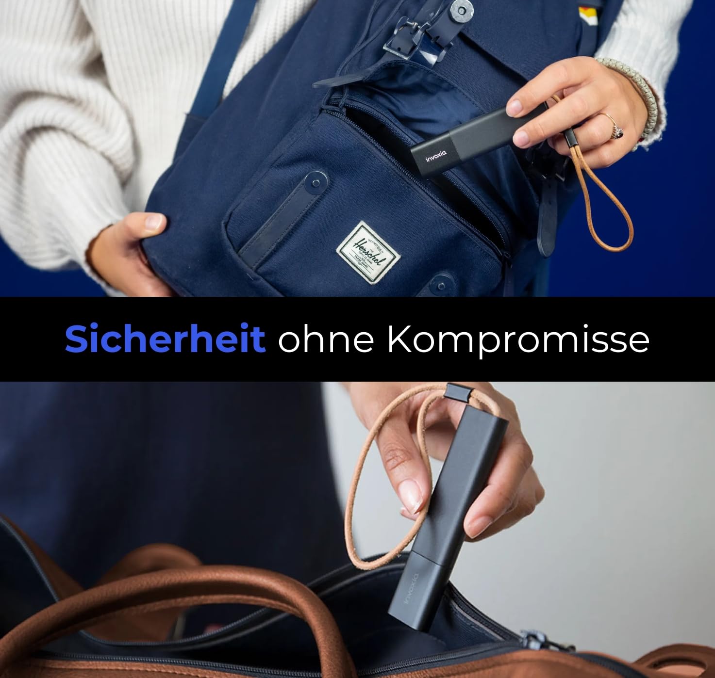 Invoxia GPS Tracker Edition 2026 - wasserdicht, verbesserte GPS-Genauigkeit, USB-C - Netzwerk-Abonnement inklusive 3 Jahre - Live-Lokalisierung, Diebstahl & Bewegungsalarm - Autos, Motorräder
