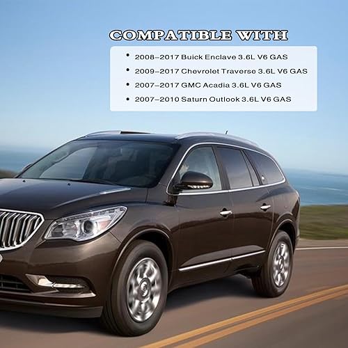 Miniatura 5 de Osakesukar Convertidor catalítico de alto flujo de estilo de fábrica compatible con Chevrolet Traverse 2009-2017Buick Enclave 2008-2017GMC Acadia