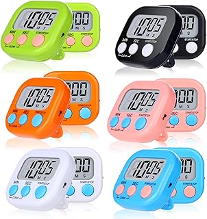 Digital Kitchen Timer 12 Packs Magnetic Classroom ...