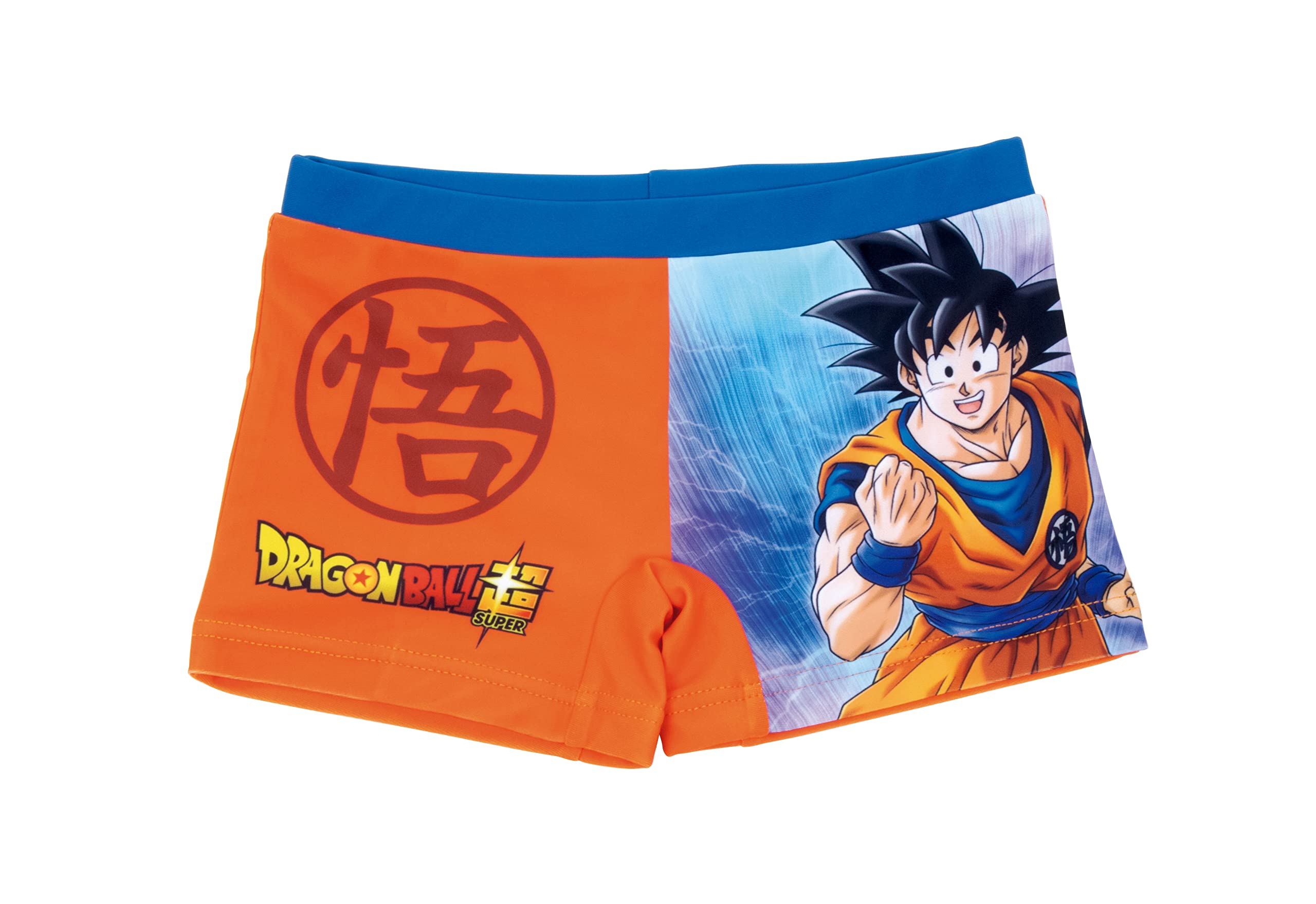 Dragon Ball Z Bañador Niño, Bañador Natación Infantil, Shorts de Baño Goku y Son Gohan, Secado Rápido, Tallas 2 a 6 Años