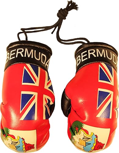 Bermuda Country Flag Mini Guantes de Boxeo .. Nuevo