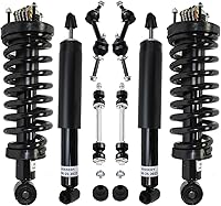 Vista 13 de Detroit Axle - Kit de puntales delanteros para Ford 2000-2004 Focus 2 puntales con muelle helicoidal 2 brazos de control inferiores con rótulas 2001