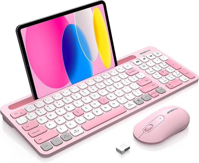 Bluetooth Keyboard and Mouse, MicroPack Wireless Keyboard