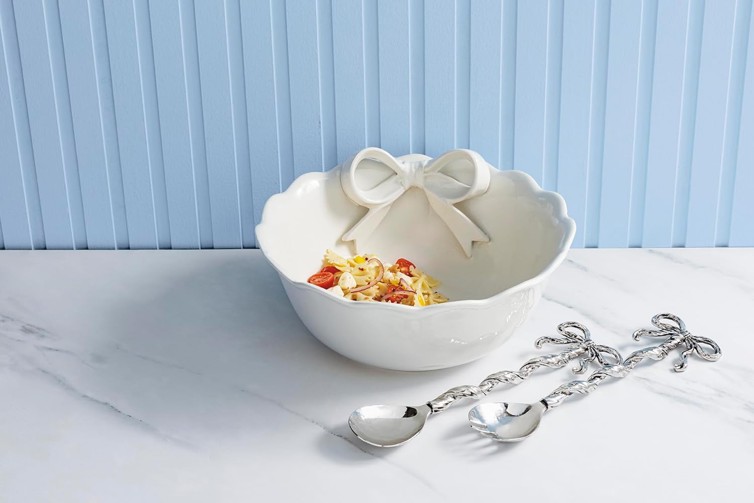 Mud Pie Metal Bow Serving Utensils