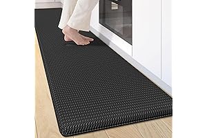Extra Long Anti Fatigue Kitchen Mat, 17"x79", Comfort for Standing Chefs
