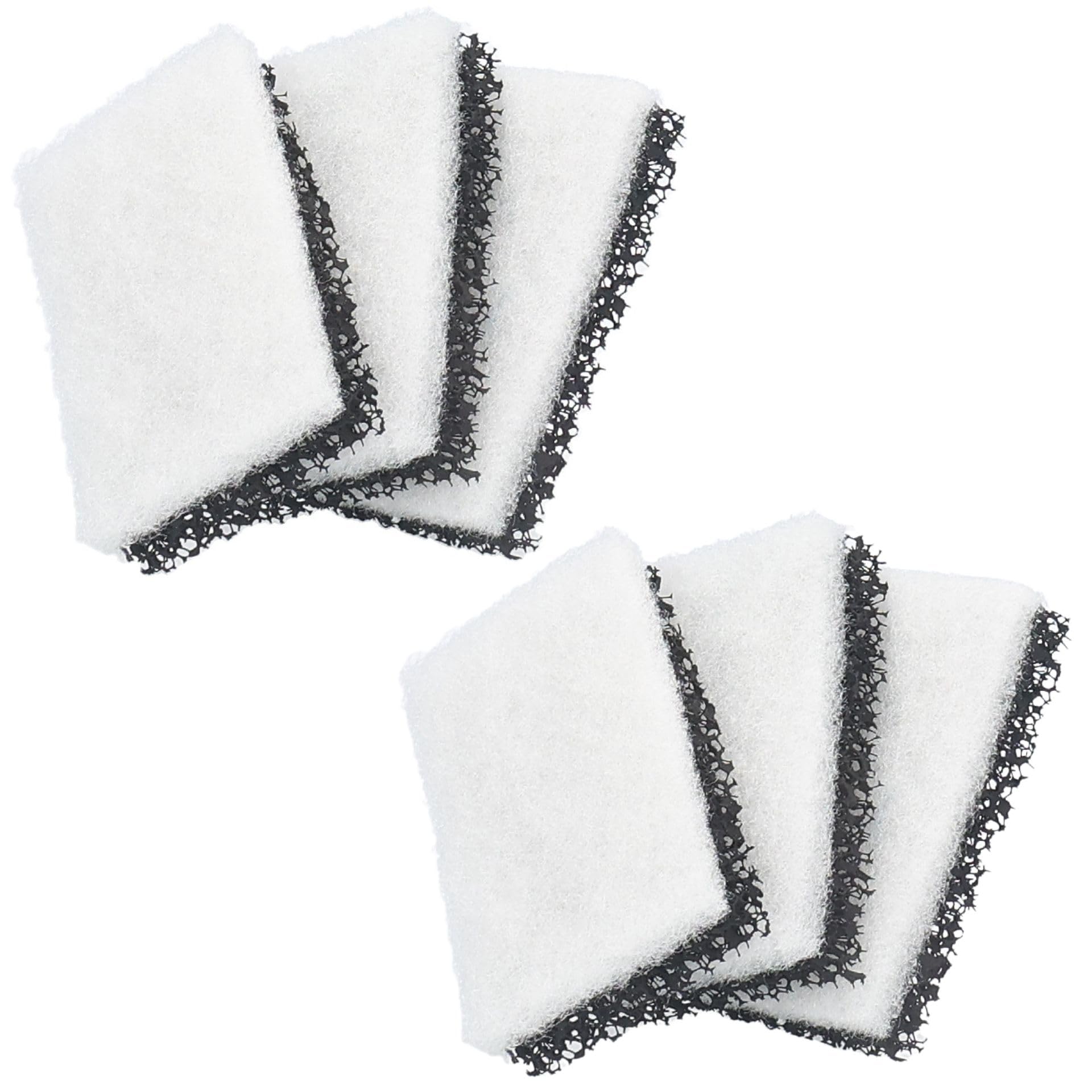 Finest-Filters Compatible with Interpet PF1 Monthly Service Kits Filter Media PF1 Compatible Filter Floss Carbon Foams (6 Pack)