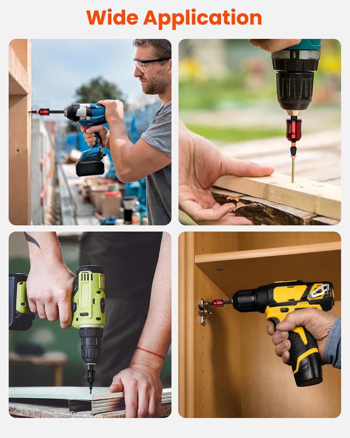 Screwdriver Head Strong Magnetic Ring & 2/4/6 Inch Phillips Bits thumbnail