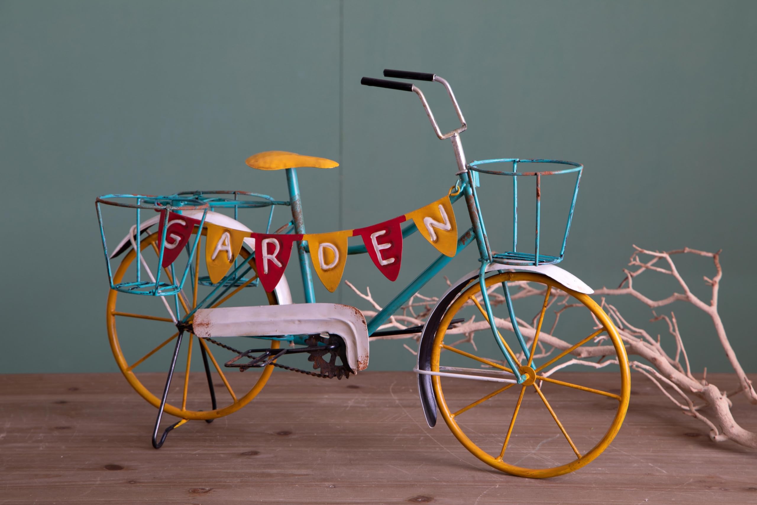 Giordanoshop Modellino Bicicletta con Contenitore H 54 cm