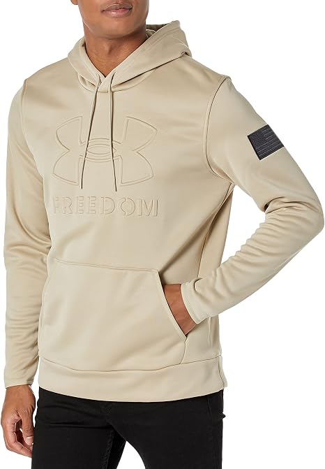 Under Armour mens Freedom Emboss Hoodie , (290) Desert Sand / / Desert Sand  , X-Small : Clothing, Shoes u0026 Jewelry - Amazon.com