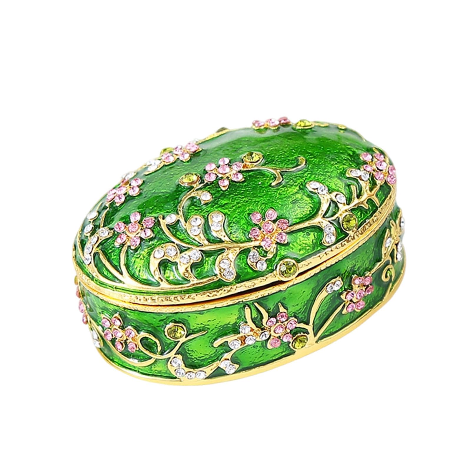 ZEPFJHE Decorative Jewelry Box with Multiple Layer Organization Ideal for Keeping Necklaces Bracelets and Rings Mess Release Portable Jewelry Case