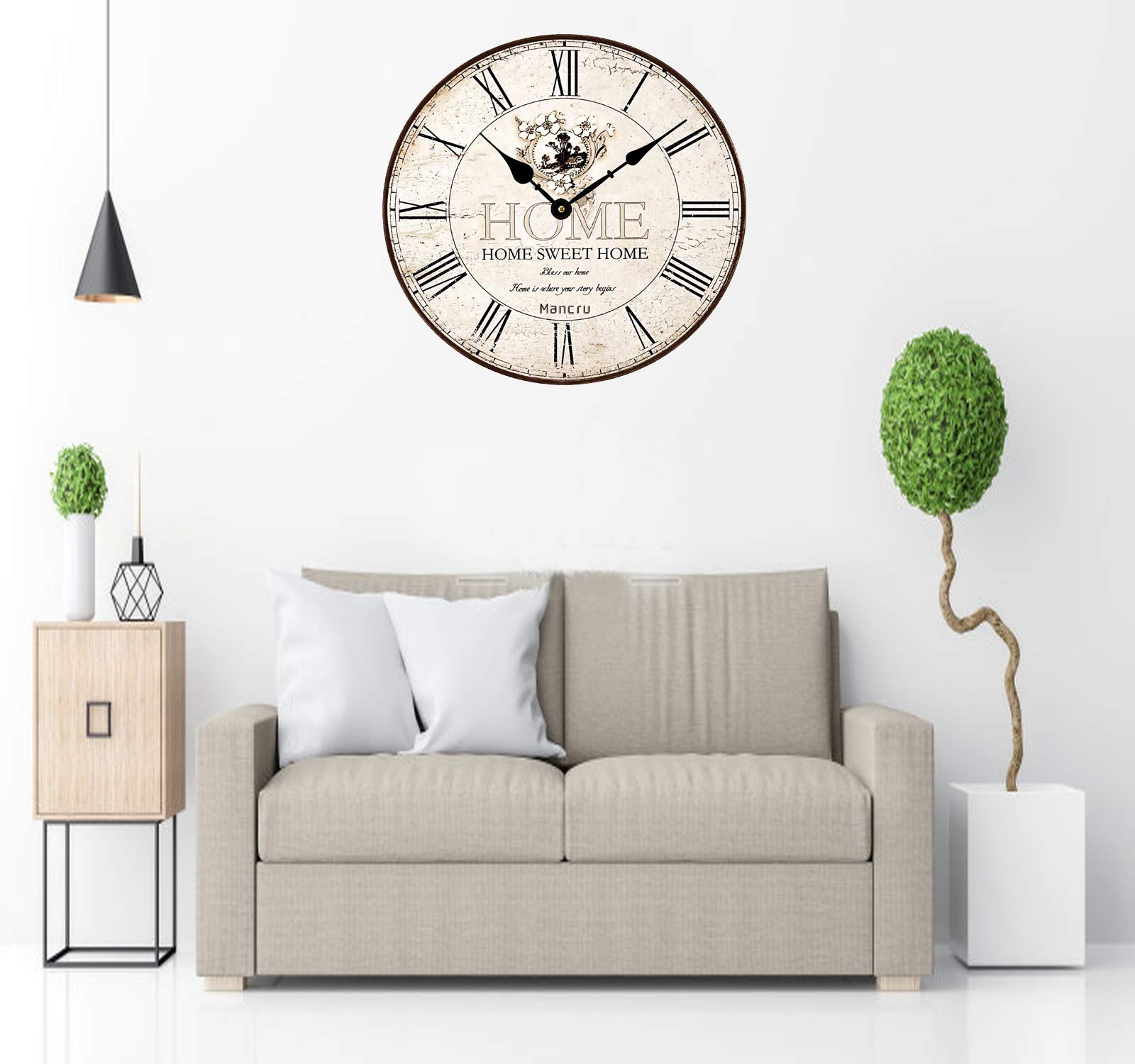 Amazon.co.jp: Mancru 厚さ0.4インチ ヴィンテージ カバーなし