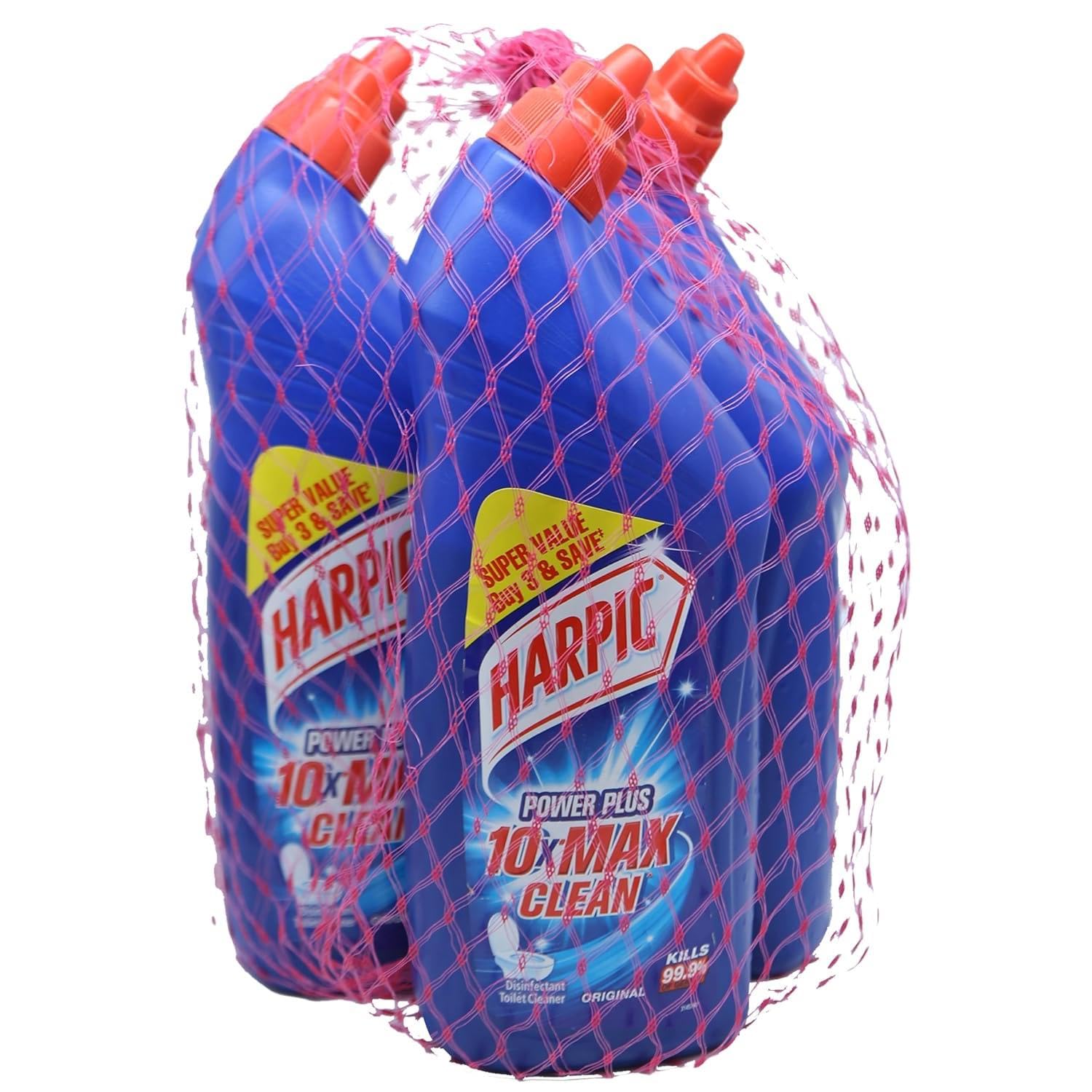 Harpic Power+ Original Disinfectant Toilet Cleaner - 600ml, Pack of 3 (B0CV3K6ZZ8) Amazon Price History, Amazon Price Tracker