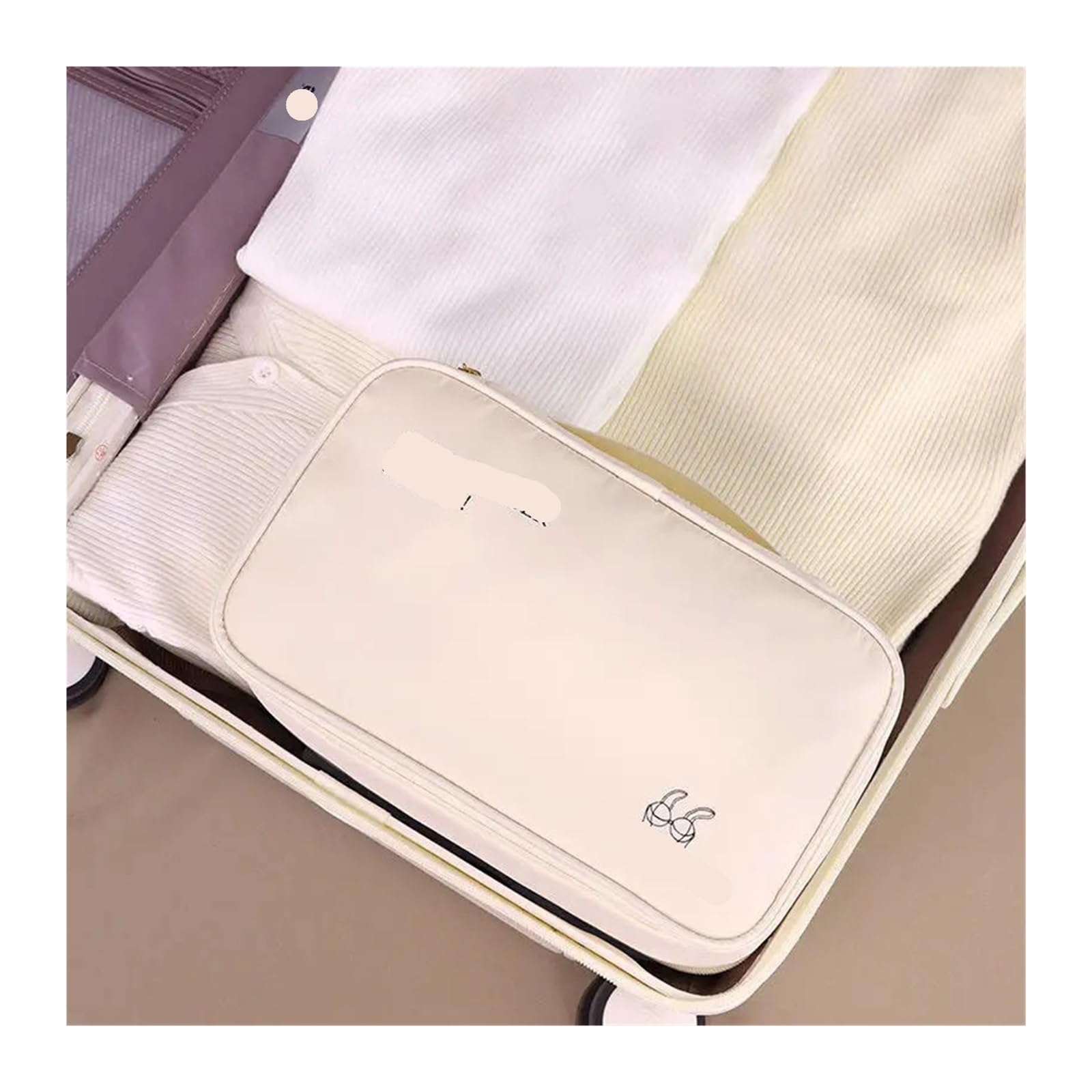 Organizer Per Biancheria Intima Da Viaggio Borsa da viaggio, collant intimo portatile, borsa for l'organizzazione dei calzini, borsa for bagagli di grande capacità a doppio strato