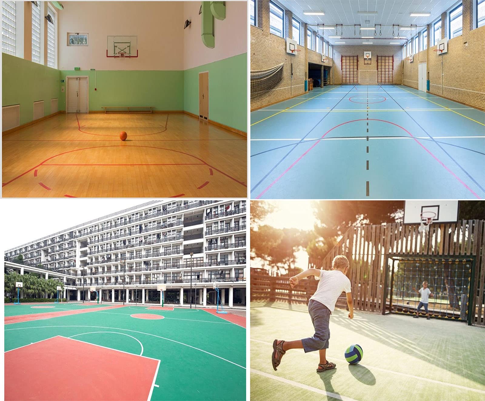 Rollwagen für Basketballkörbe, großer doppelseitiger Aufbewahrungswagen aus Edelstahl, für Garage, Schule, Kindergarten ()