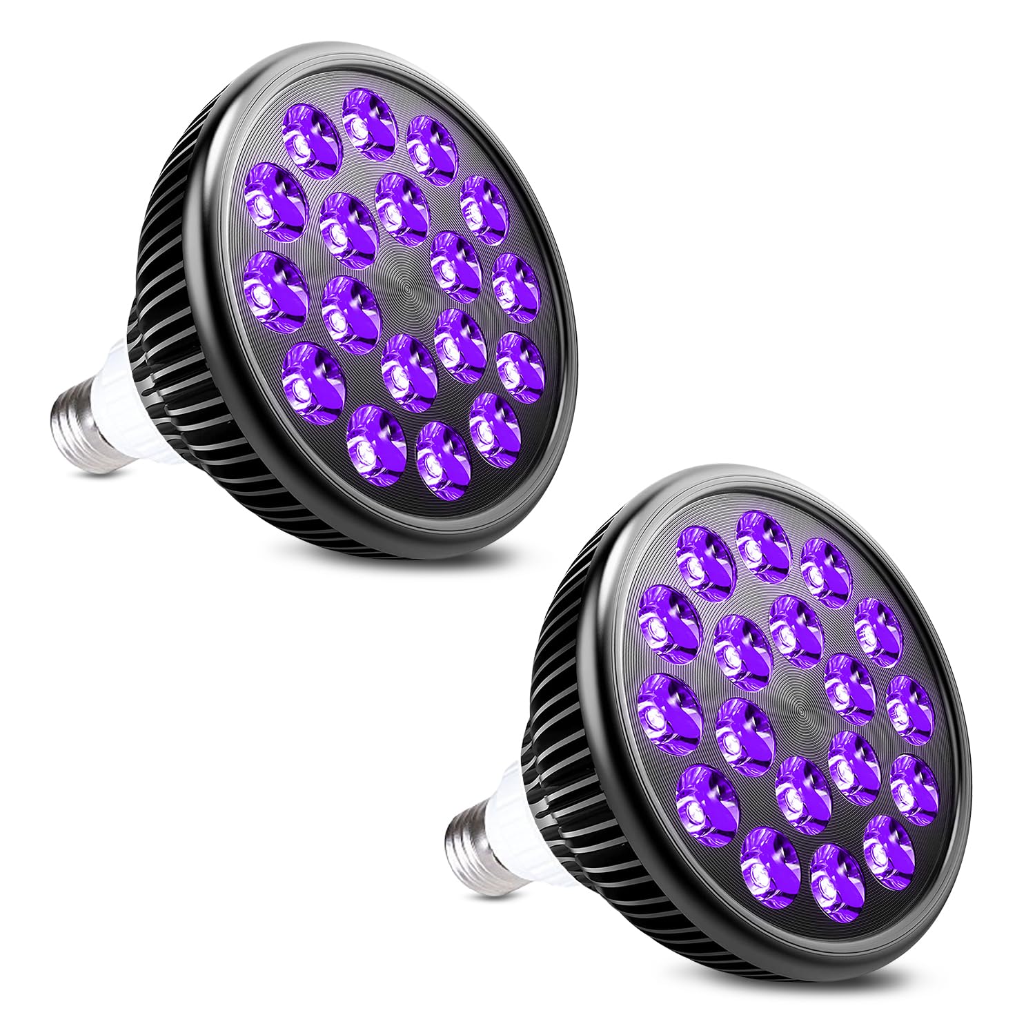 KINGBO Black Light Bulbs 2 Pack
