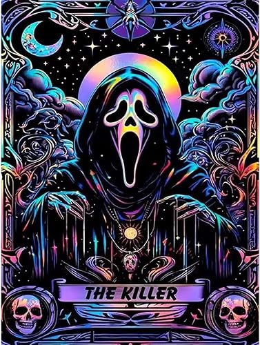 Miniatura 8 de SOTYIOO Kits de arte de diamantes para adultos. Kits de pintura de diamantes para adultos, bañera, toro, taladro completo, arte de gemas redondas,