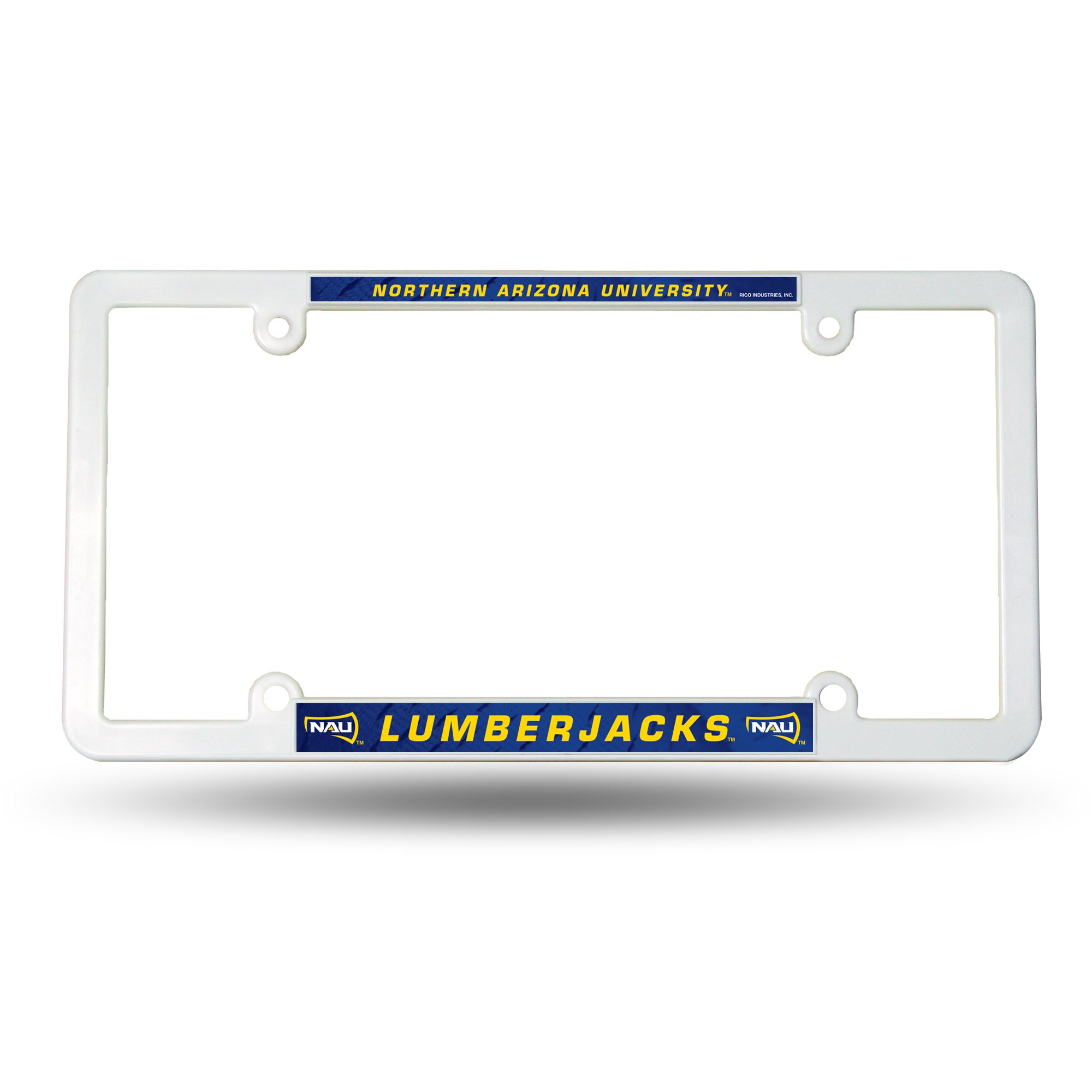 Rico Industries NCAA Unisex Plastic License Plate Frame