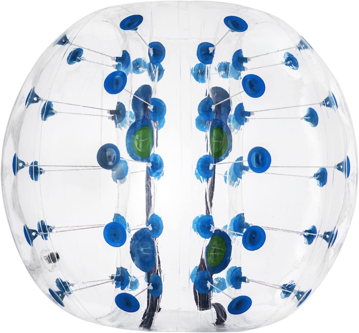 5 FT / 1.5M Inflatable Bumper Ball Diameter Bubble Soccer Ball Blow It Up in 5 Min Inflatable Zorb Ball Red Blue