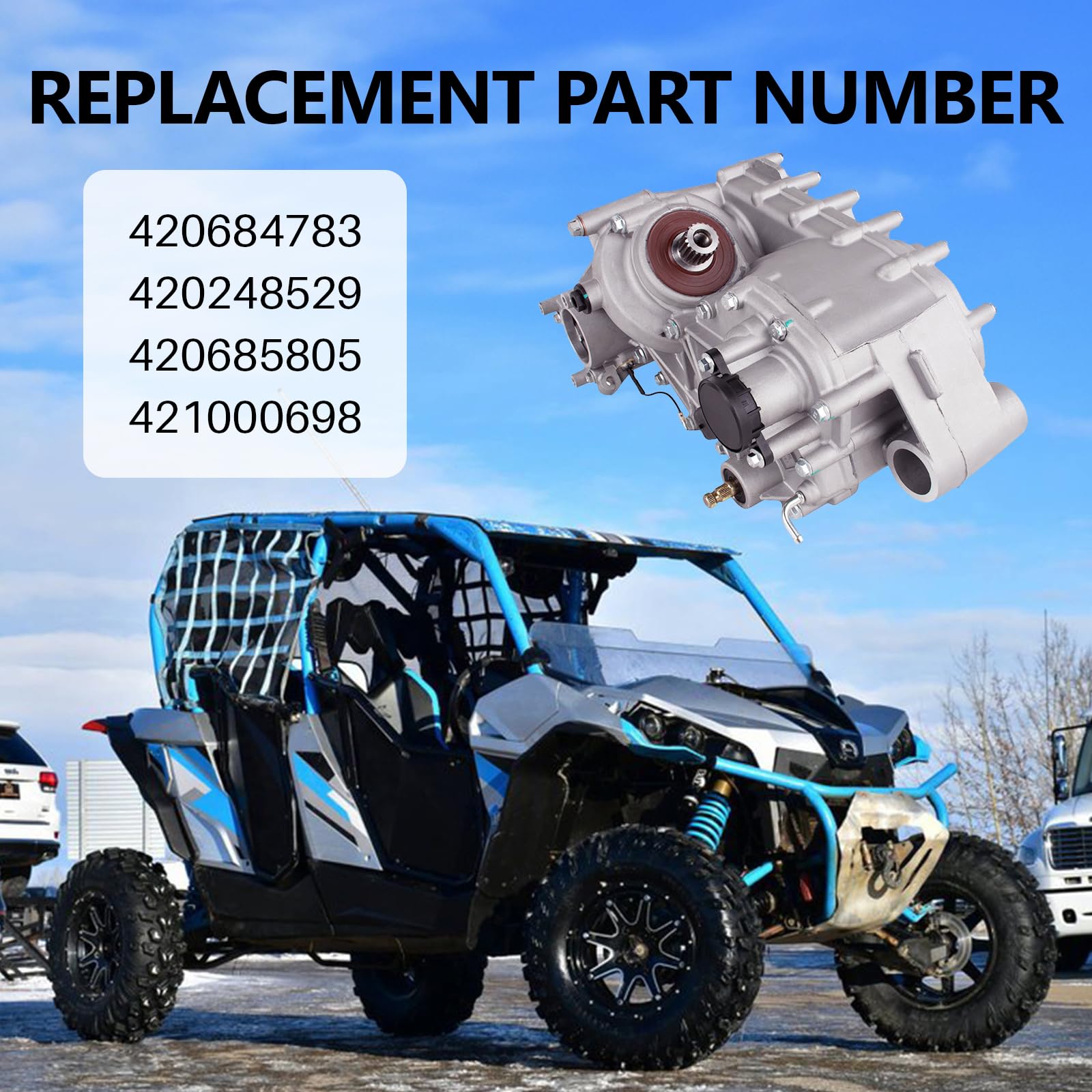 Atv Transmission ATV Gearbox For Can-Am Outlander & Maverick ...