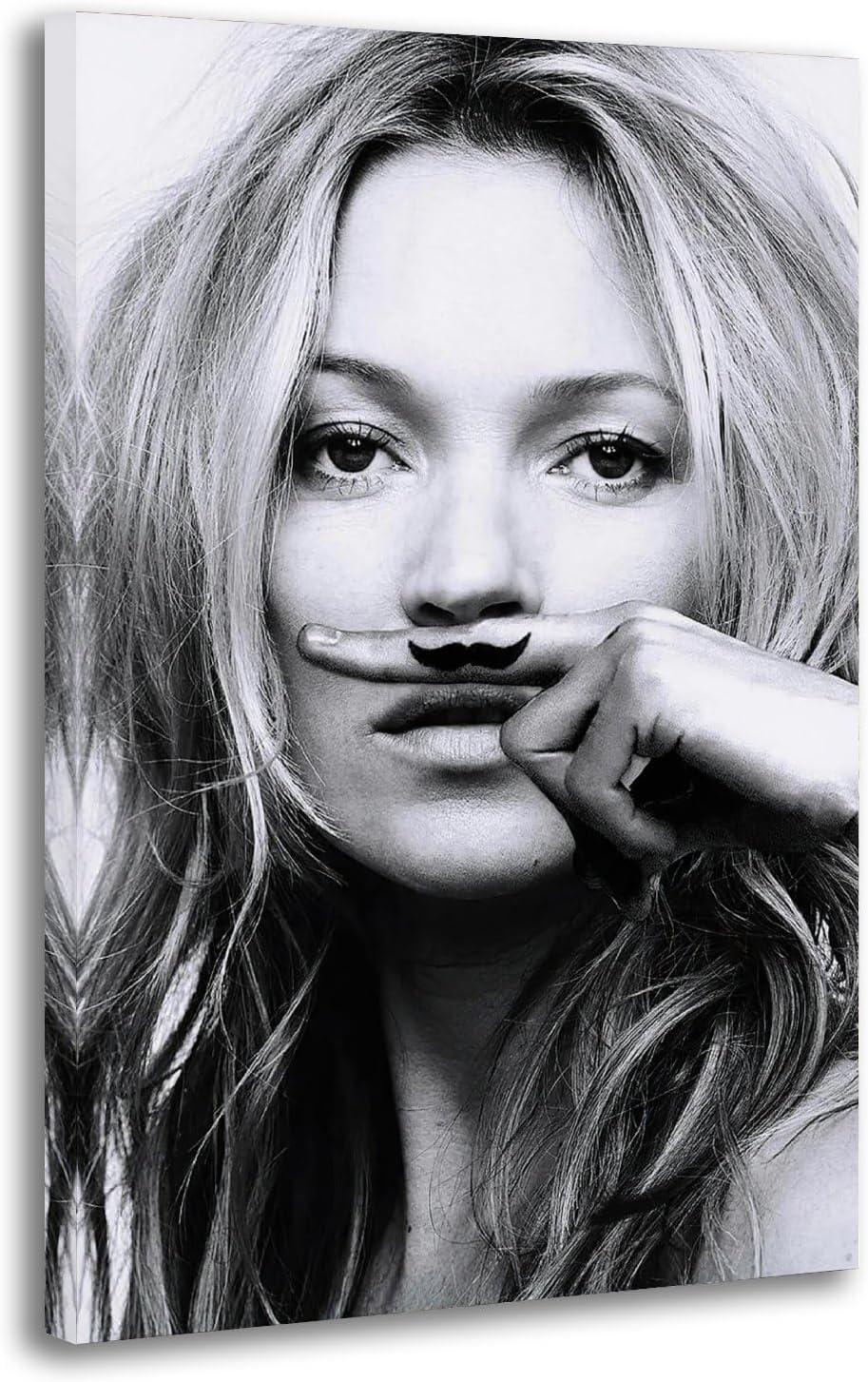 Kate Moss Black And White Pretty Art Posters Poster Decorative Painting Canvas Wall Art Living Room Posters Bedroom Painting 20x30inch(50x75cm)