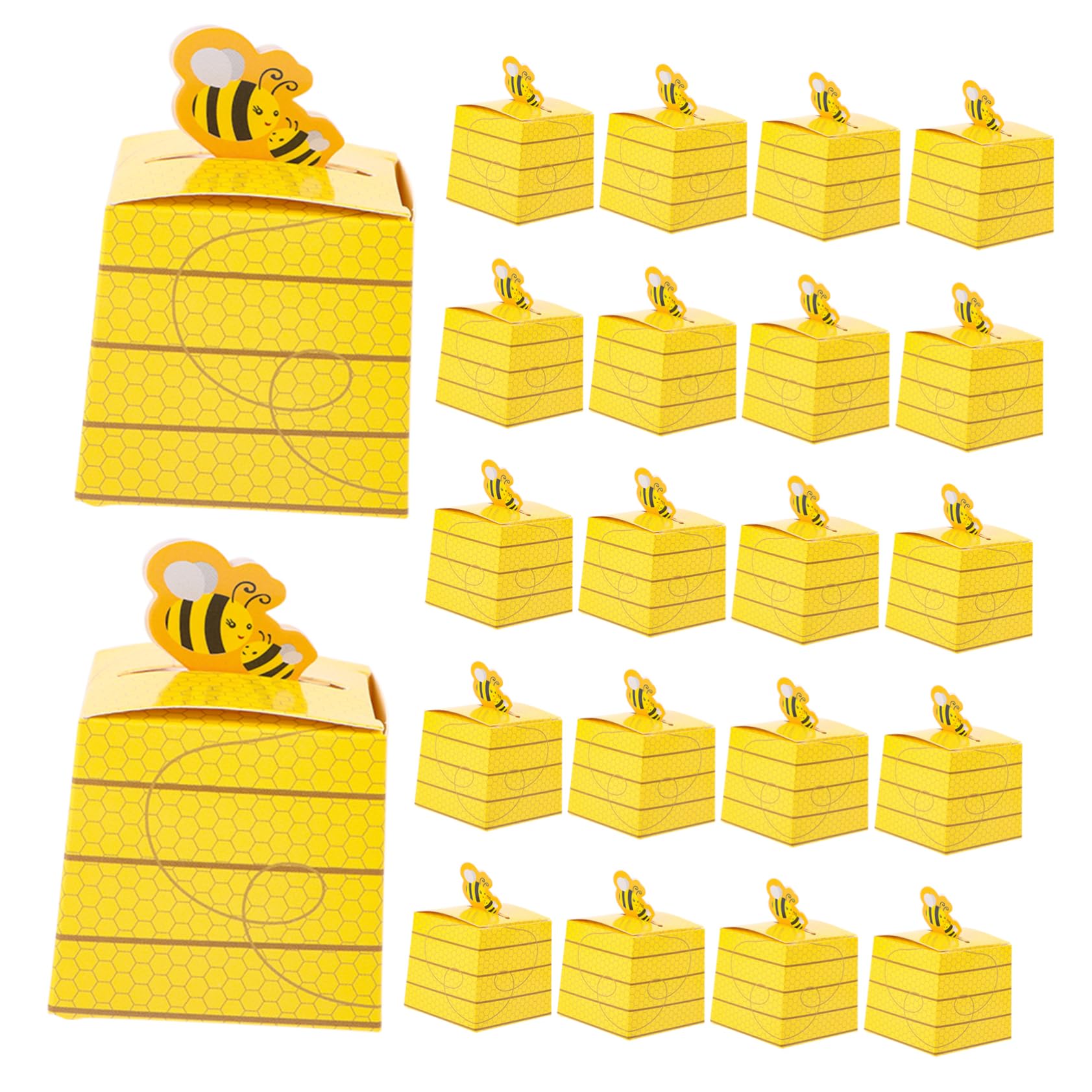 Ipetboom 4pezzi Scatole Per in Confezione Per e Decorazioni Compleanno Design Dolci e Snack