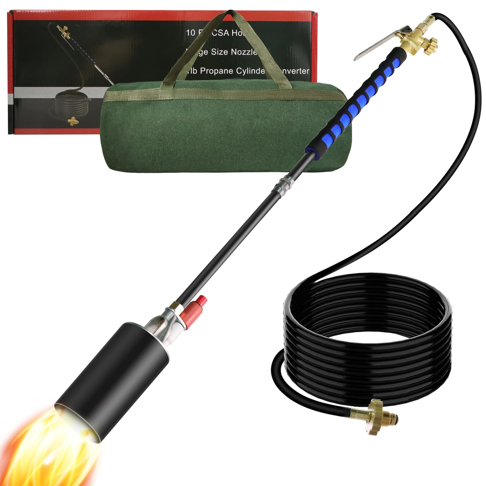 Amazon.com : Propane Torch Weed Burner,Weed Torch for Outside with